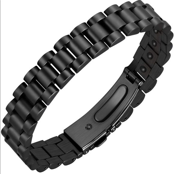 Other - Mens Titanium Magnetic Therapy Bracelet (Brand New)